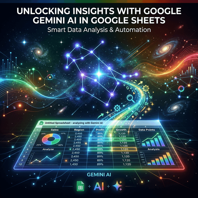 Gemini AI Trong Google Sheets: Phân Tích Dữ Liệu Tự Động Bằng AI