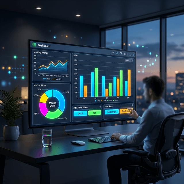 Pivot Chart Trong Excel: Tạo Biểu Đồ Tương Tác Từ Pivot Table