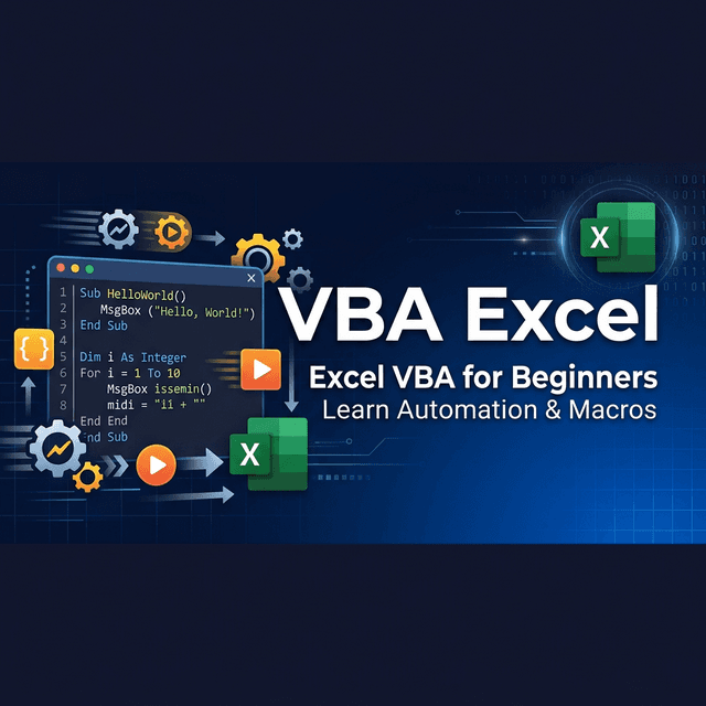 VBA Cơ Bản Cho Người Mới Bắt Đầu: Tự Động Hoá Excel Từ Con Số 0