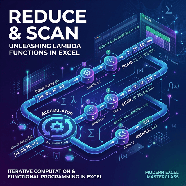 REDUCE & SCAN — 2 Hàm Lặp Mạnh Nhất Excel 365