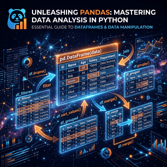 Pandas Trong Python: Đọc, Xử Lý Và Phân Tích Dữ Liệu Như Excel Nhưng Mạnh Hơn