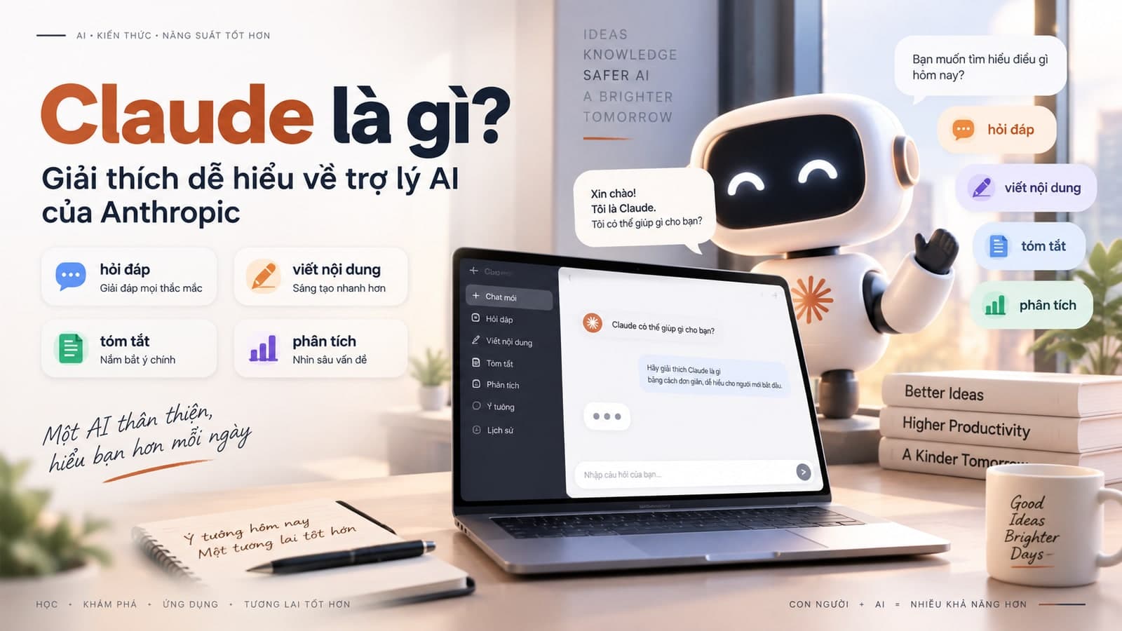 Claude là gì? Giải thích dễ hiểu về trợ lý AI của Anthropic