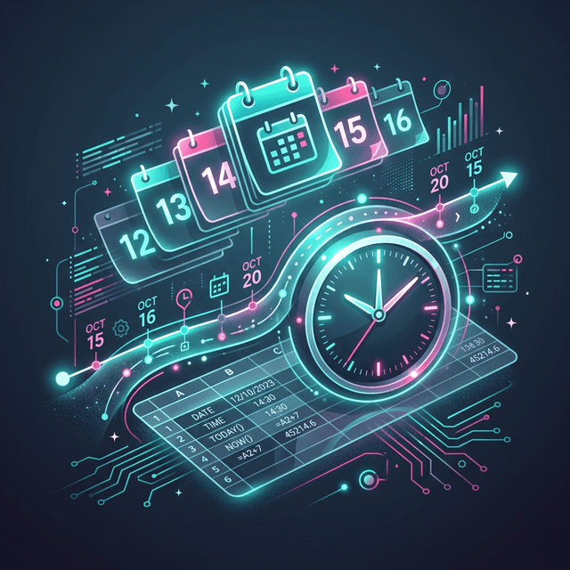 Hàm Ngày Tháng Trong Excel: DATE, TODAY, DATEDIF, EDATE Và Các Mẹo Xử Lý Thời Gian