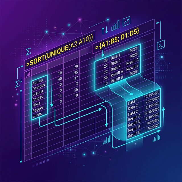 Công Thức Mảng Trong Excel: CTRL+SHIFT+ENTER Và Dynamic Arrays