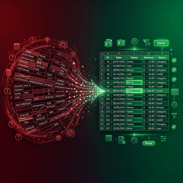 Làm Sạch Dữ Liệu Trong Excel: TRIM, CLEAN, SUBSTITUTE Và Các Kỹ Thuật Data Cleaning