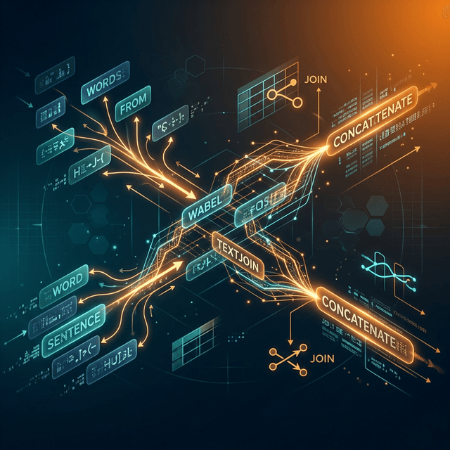 Hàm CONCATENATE, TEXTJOIN, CONCAT: Nối Chuỗi Và Gộp Dữ Liệu Trong Excel