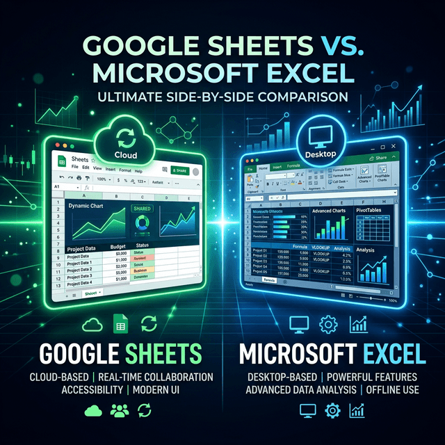 Google Sheets Cho Người Dùng Excel: Những Khác Biệt Quan Trọng Cần Biết