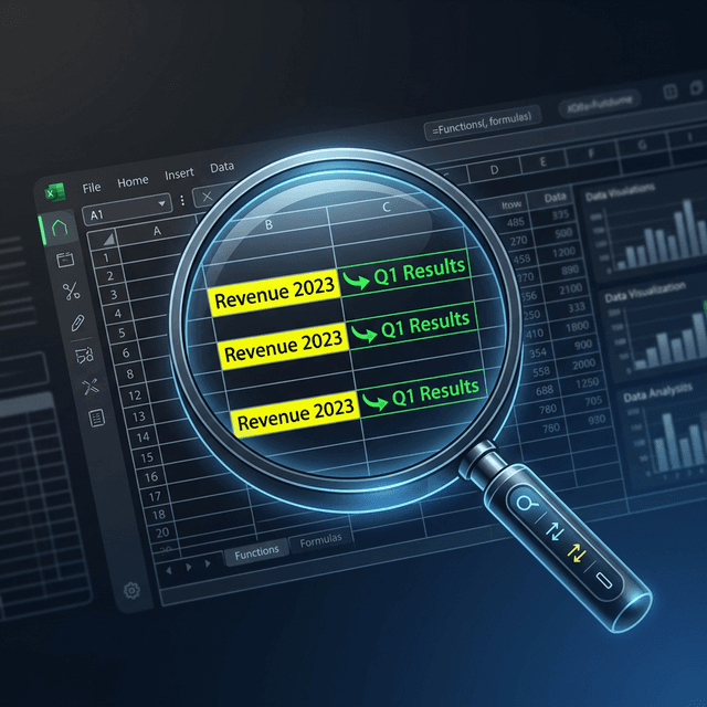 Find & Replace Nâng Cao Trong Excel: Tìm Kiếm, Thay Thế Và Xử Lý Dữ Liệu Hàng Loạt
