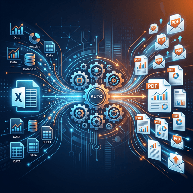 Tự Động Hóa Báo Cáo Excel: VBA + Power Query + Email Tự Gửi Hàng Tuần