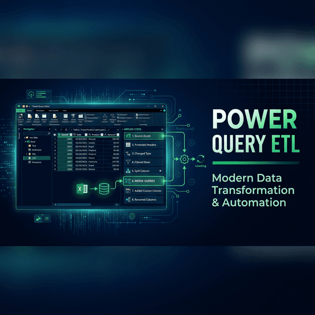 Power Query Từ A Đến Z: Gộp File, Xử Lý Data Và Automation